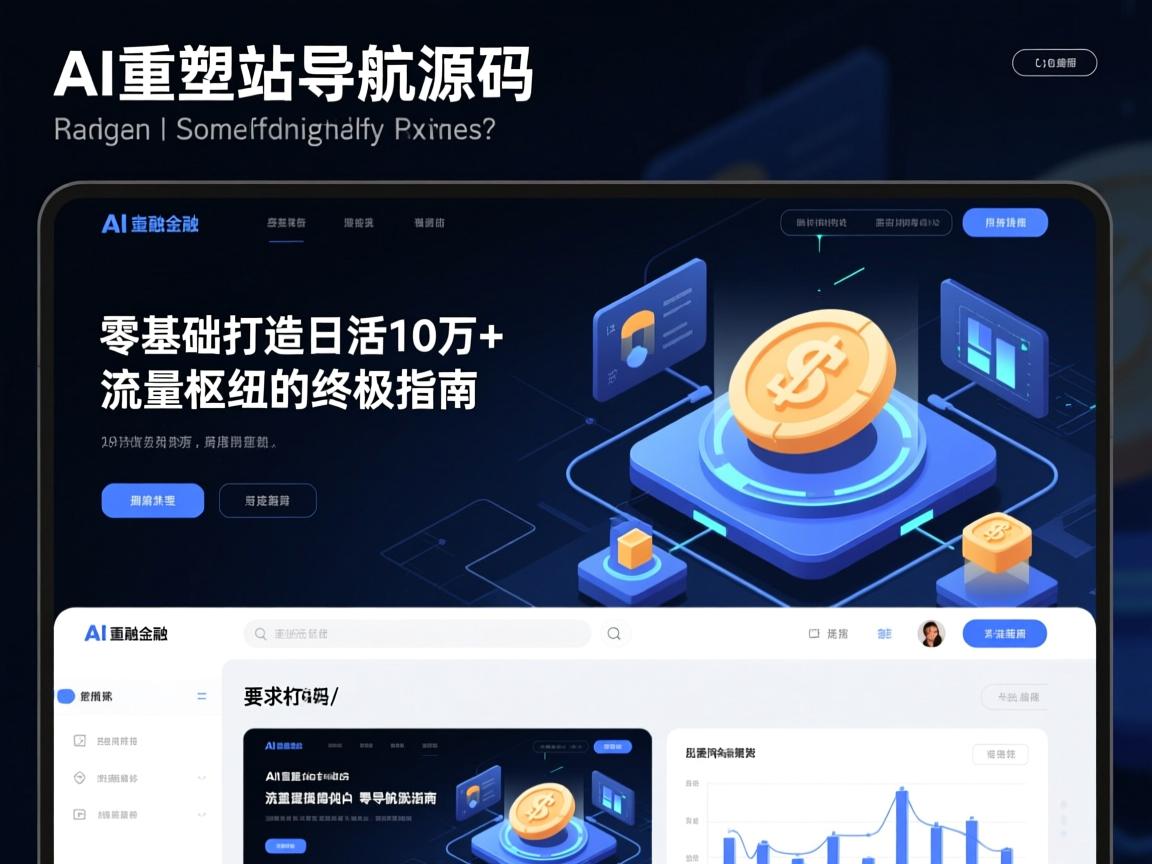 AI重构整站导航源码,零基础打造日活10万+流量枢纽的终极指南