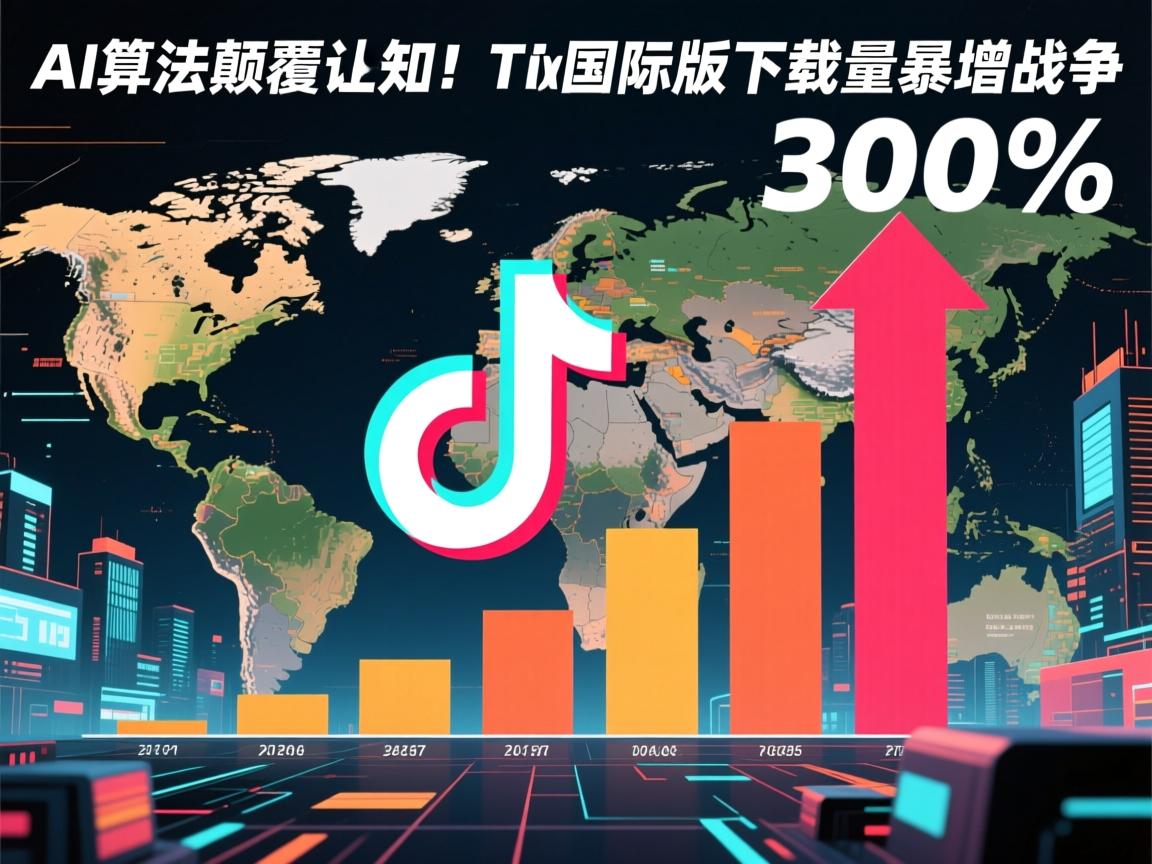 AI算法颠覆认知!TikTok国际版下载量暴增300%背后的全球文化战争
