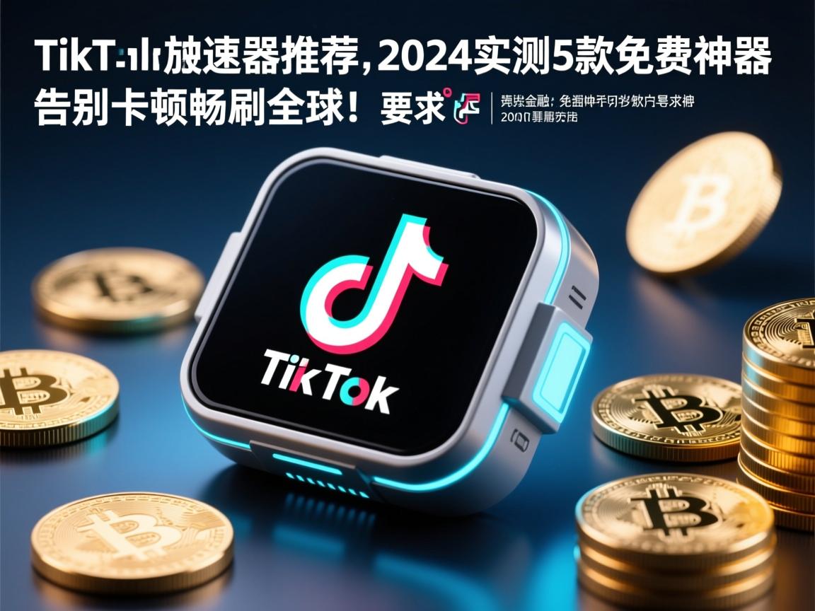 TikTok加速器推荐，2024实测5款免费神器，告别卡顿畅刷全球！