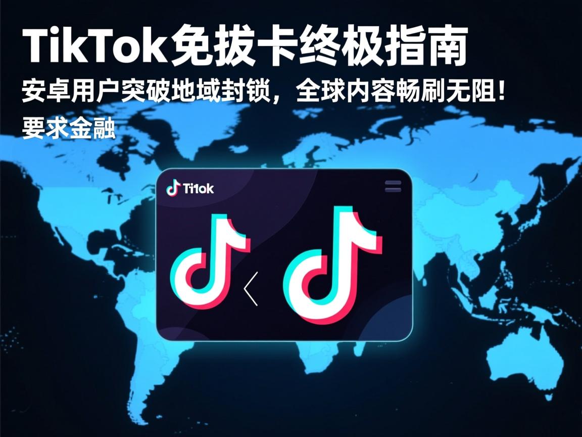 TikTok免拔卡终极指南，安卓用户突破地域封锁，全球内容畅刷无阻！