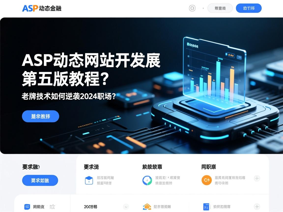 ASP动态网站开发第五版教程,老牌技术如何逆袭2024职场?