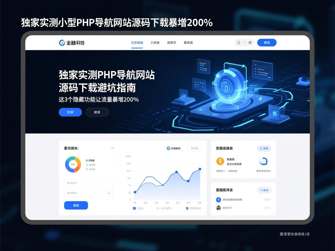 独家实测小型PHP导航网站源码下载避坑指南，这3个隐藏功能让流量暴增200%