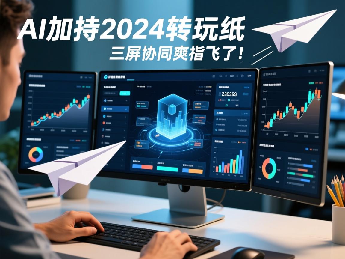 AI加持！2024电脑玩转纸飞机终极指南，三屏协同爽飞了！