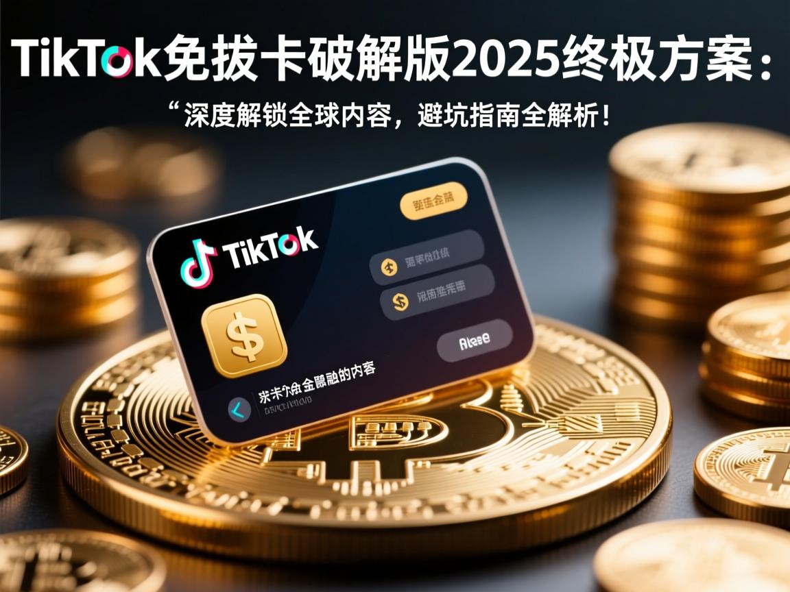 TikTok免拔卡破解版2025终极方案,深度解锁全球内容,避坑指南全解析!
