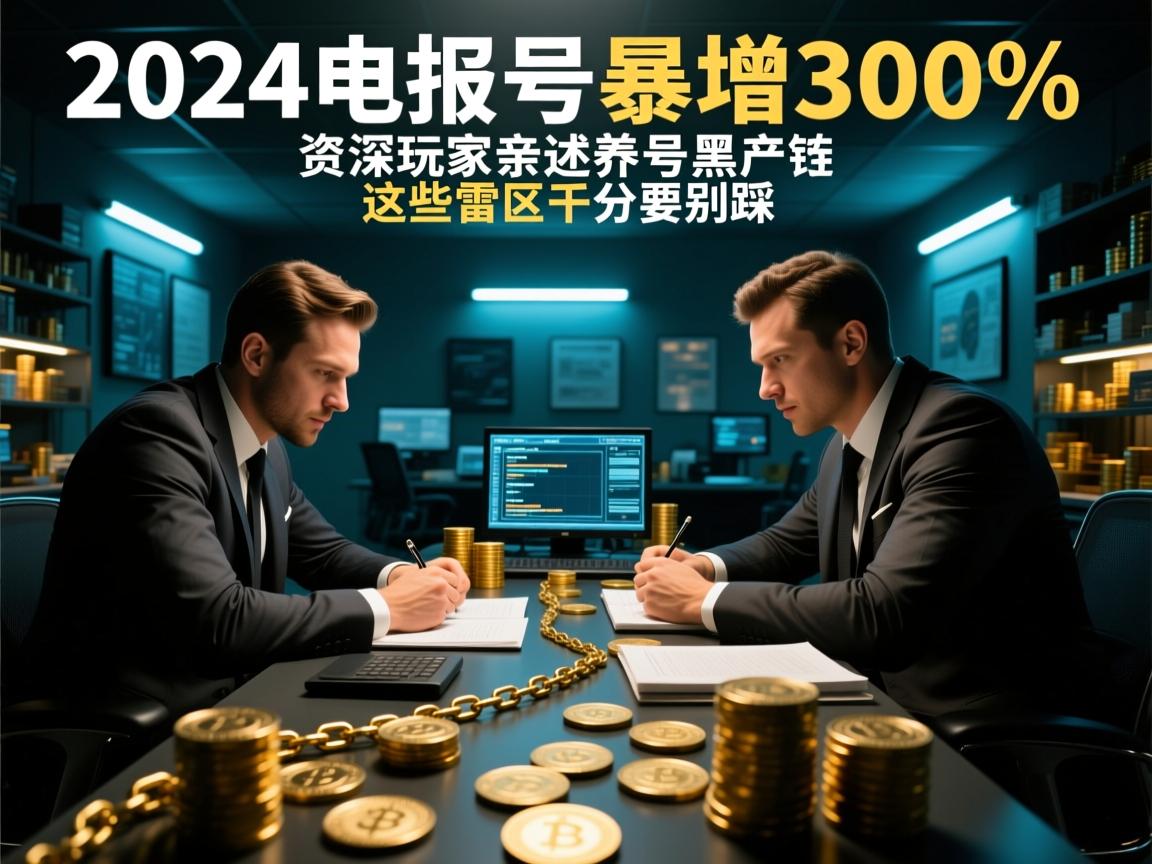 2024电报号地下交易暴增300%资深玩家亲述养号黑产链,这些雷区千万别踩