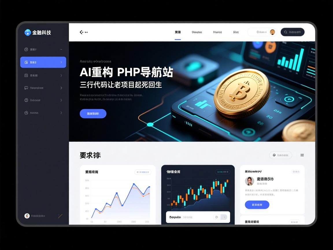 AI重构PHP导航站!三行代码让老项目起死回生