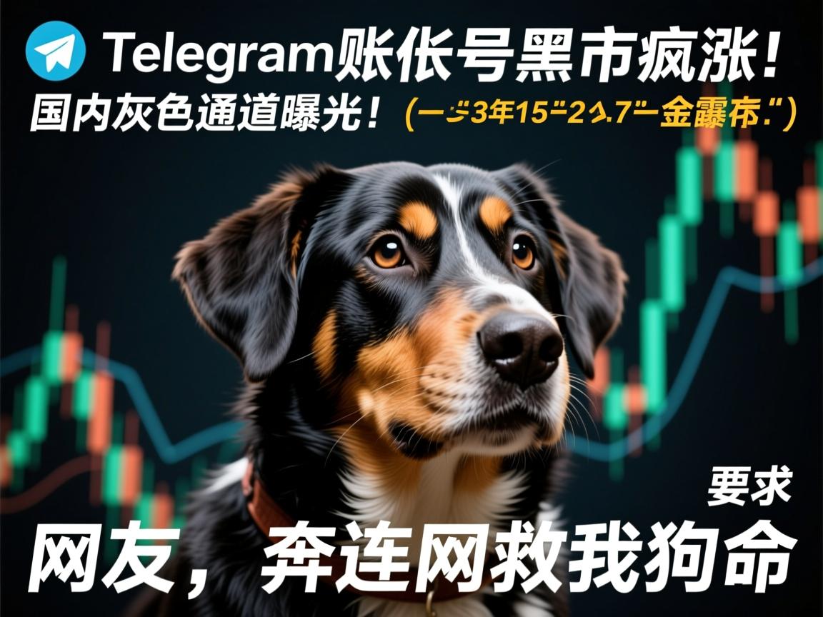 Telegram账号黑市疯涨!国内灰色通道曝光,网友,奔诺网救我狗命