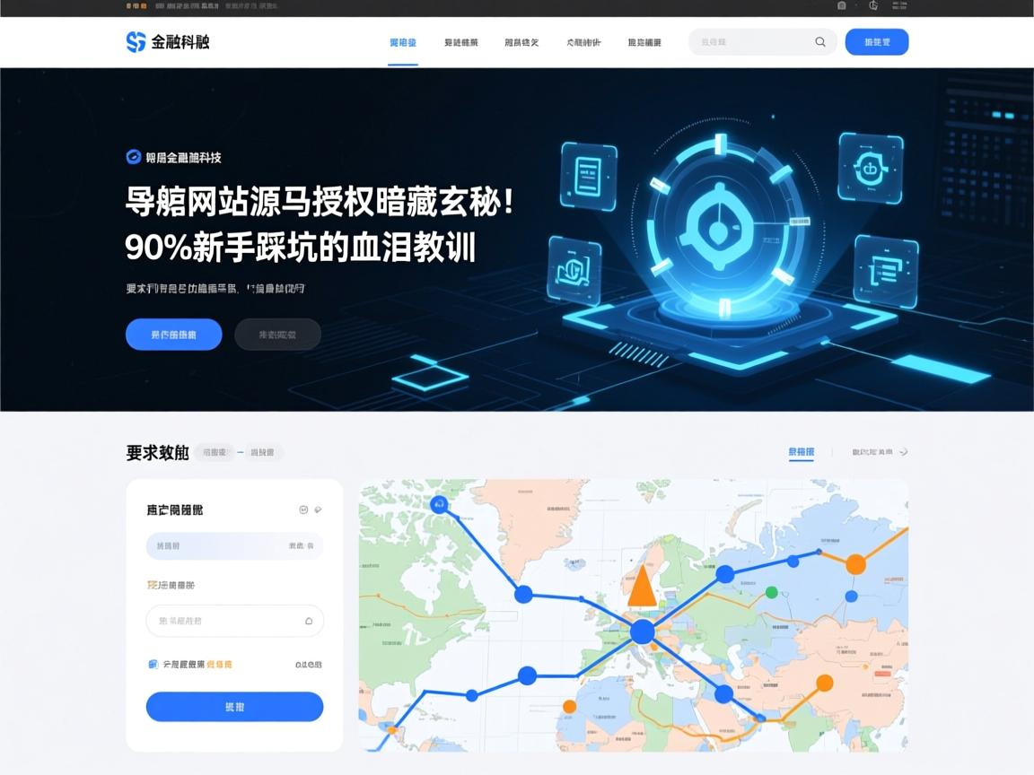 导航网站源码授权暗藏玄机!90%新手踩坑的血泪教训