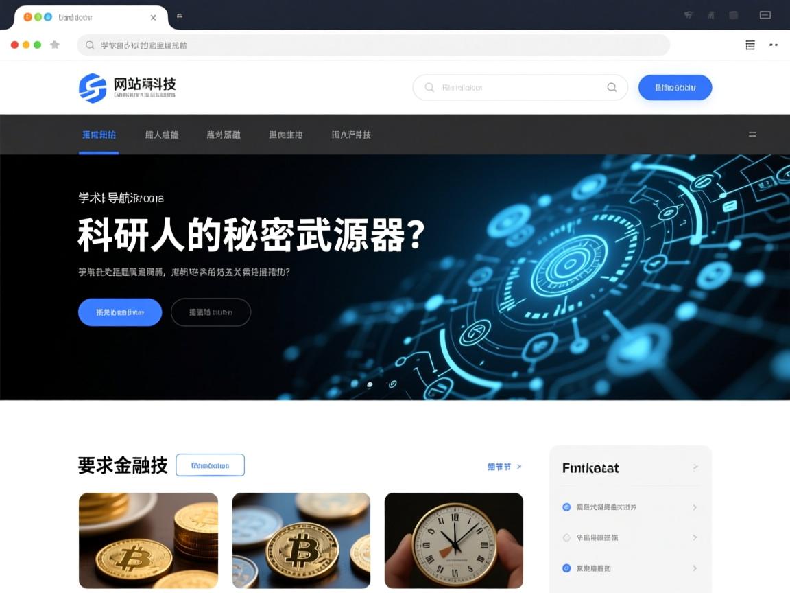 学术网站导航源码,科研人的秘密武器还是过时产物?