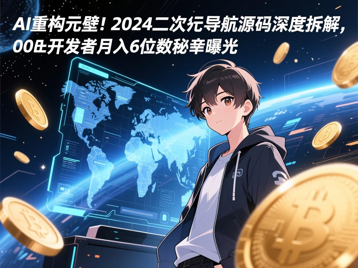AI重构次元壁!2024二次元导航源码深度拆解,00后开发者月入6位数秘辛曝光