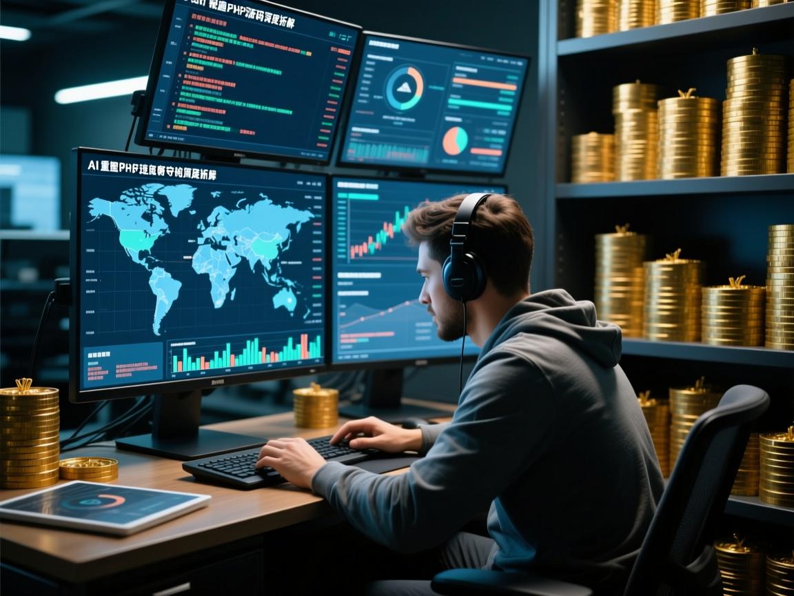 AI重构导航站!秘趣PHP源码深度拆解,技术流站长连夜蹲守的资源宝库