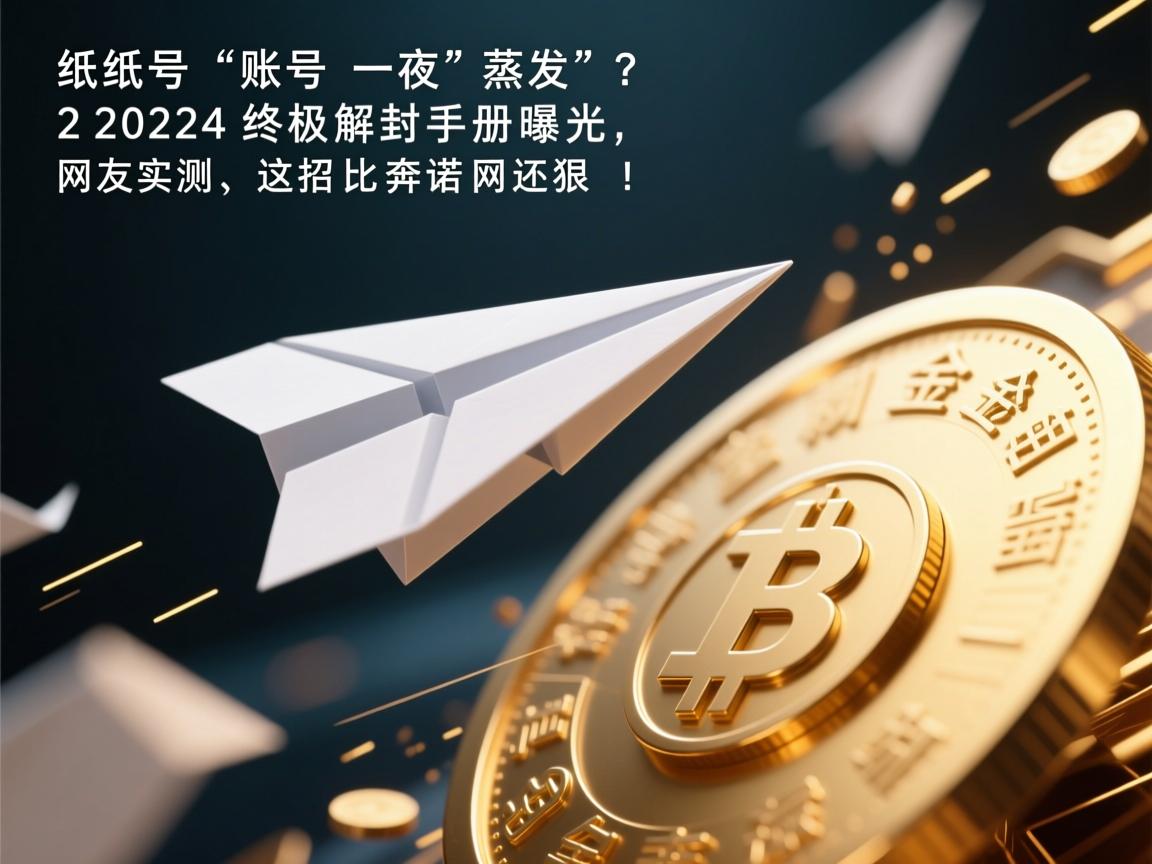 纸飞机账号一夜蒸发?2024终极解封手册曝光,网友实测,这招比奔诺网还狠!