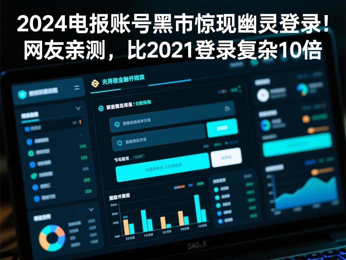 2024电报账号黑市惊现幽灵登录！网友亲测，比2021登录复杂10倍
