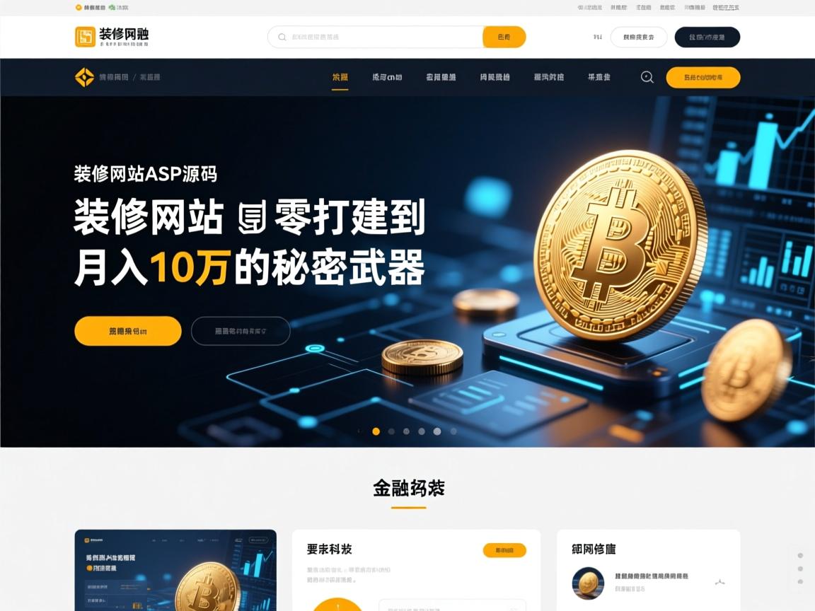 装修网站ASP源码，从零搭建到月入10万的秘密武器