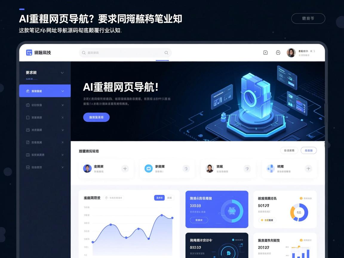AI重构网页导航!这款笔记本网址导航源码彻底颠覆行业认知