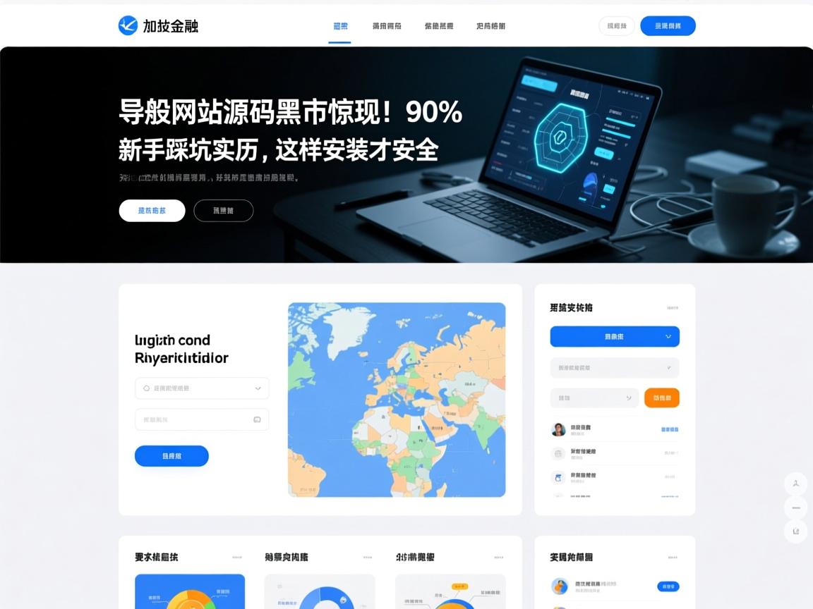 导航网站源码黑市惊现!90%新手踩坑实录,这样安装才安全