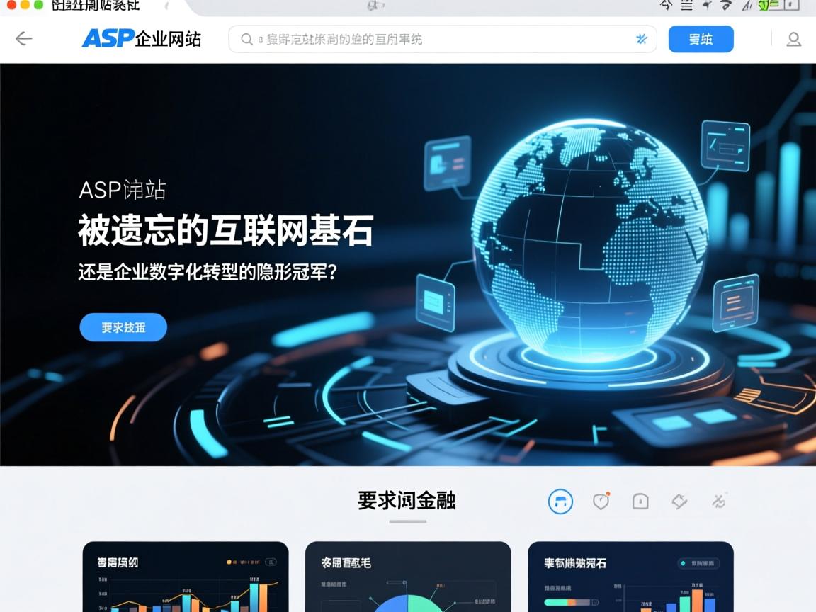 ASP企业网站系统,被遗忘的互联网基石还是企业数字化转型的隐形冠军?