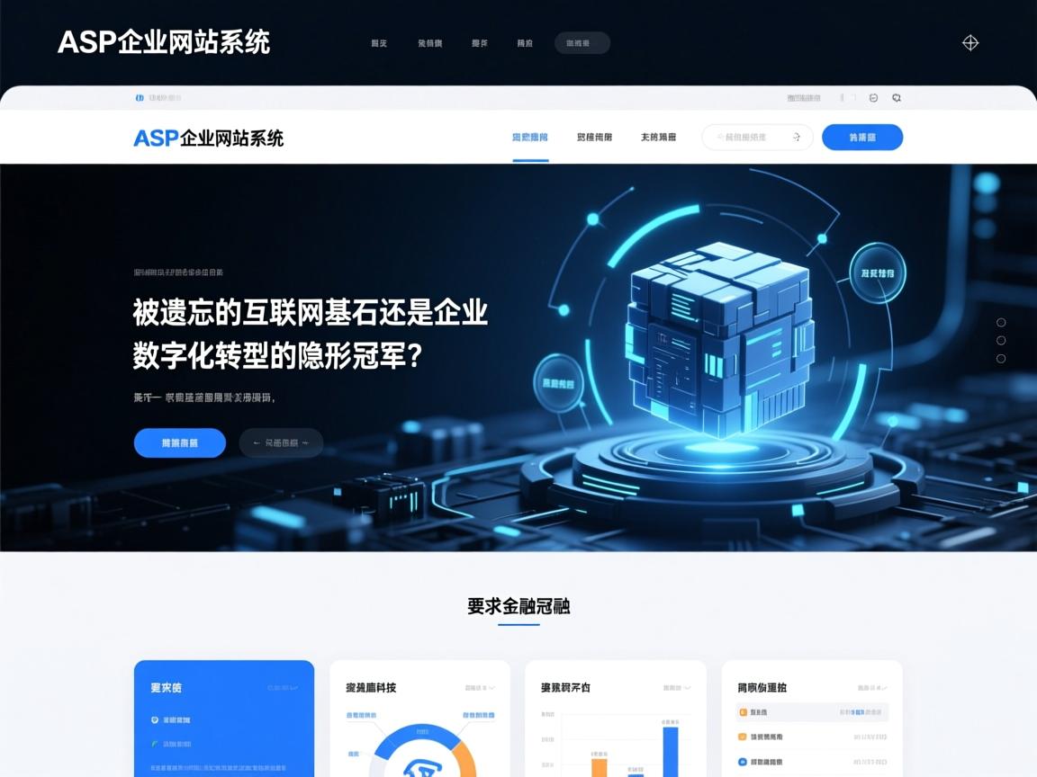 ASP企业网站系统,被遗忘的互联网基石还是企业数字化转型的隐形冠军?