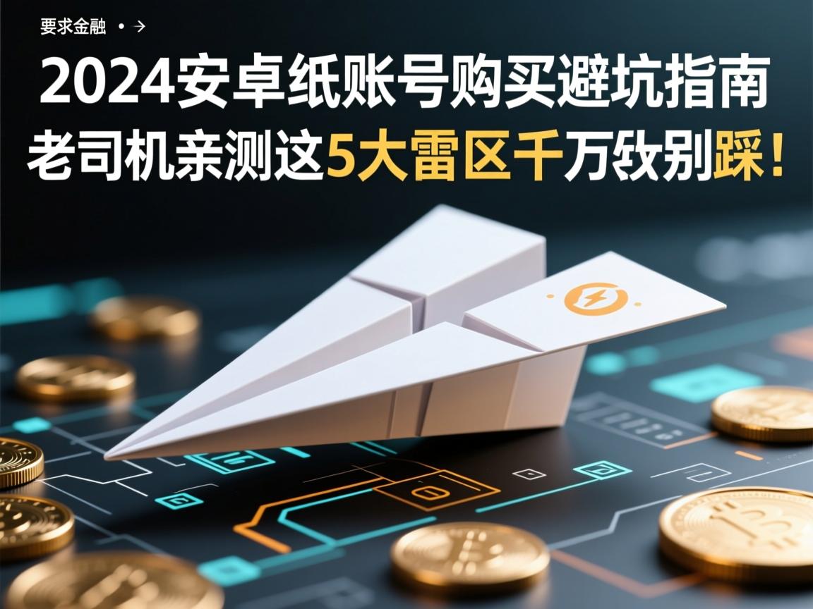 2024安卓纸飞机账号购买避坑指南，老司机亲测这5大雷区千万别踩！