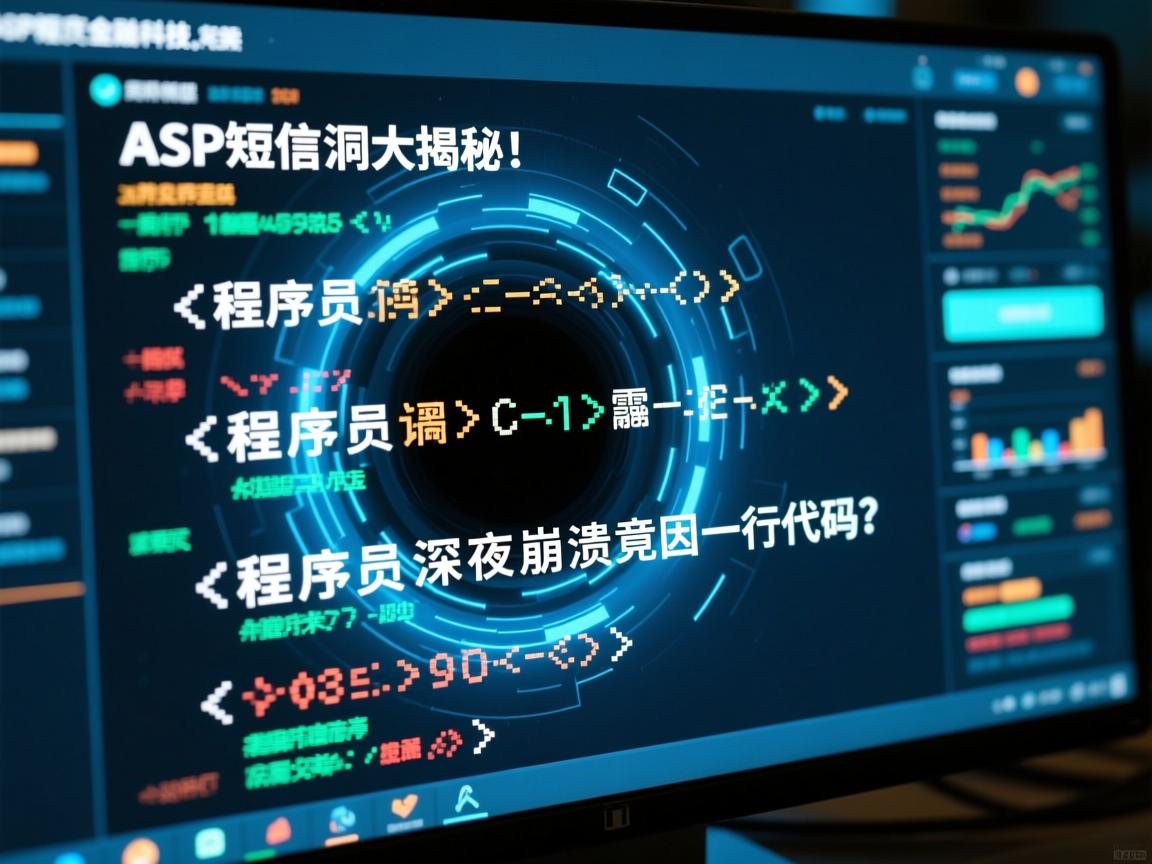 ASP短信黑洞大揭秘!程序员深夜崩溃竟因一行代码?