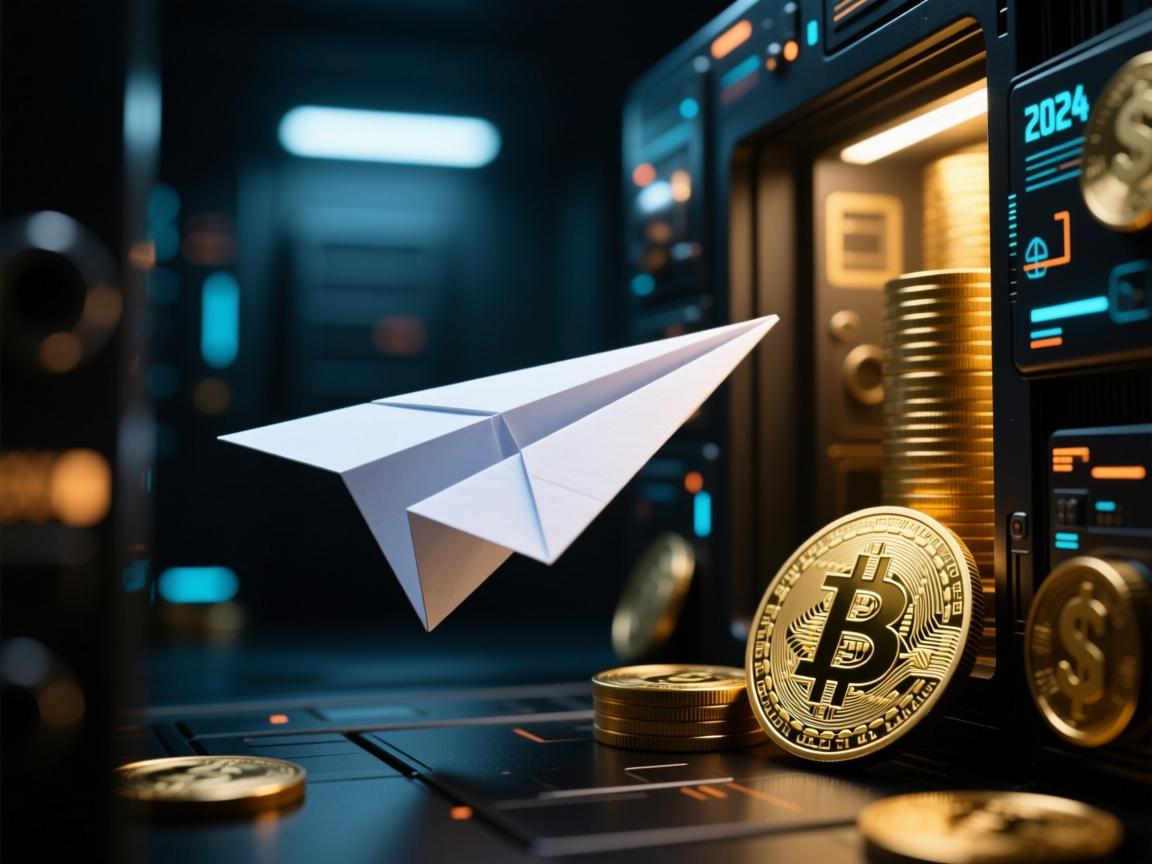 纸飞机账号暗流涌动,2024年隐秘角落里的致命诱惑