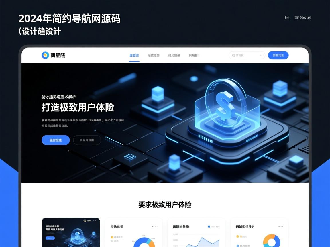 2024年简约导航网站源码,设计趋势与技术解析,打造极致用户体验
