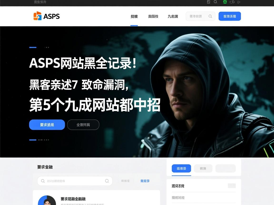 ASPX网站被黑全记录!黑客亲述7大致命漏洞,第5个九成网站都中招