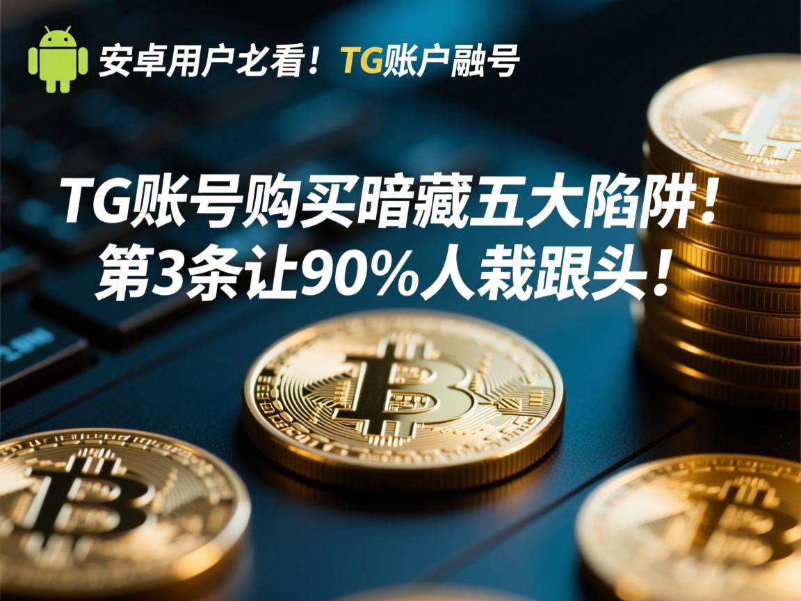 安卓用户必看!TG账号购买暗藏五大陷阱,第3条让90%人栽跟头!