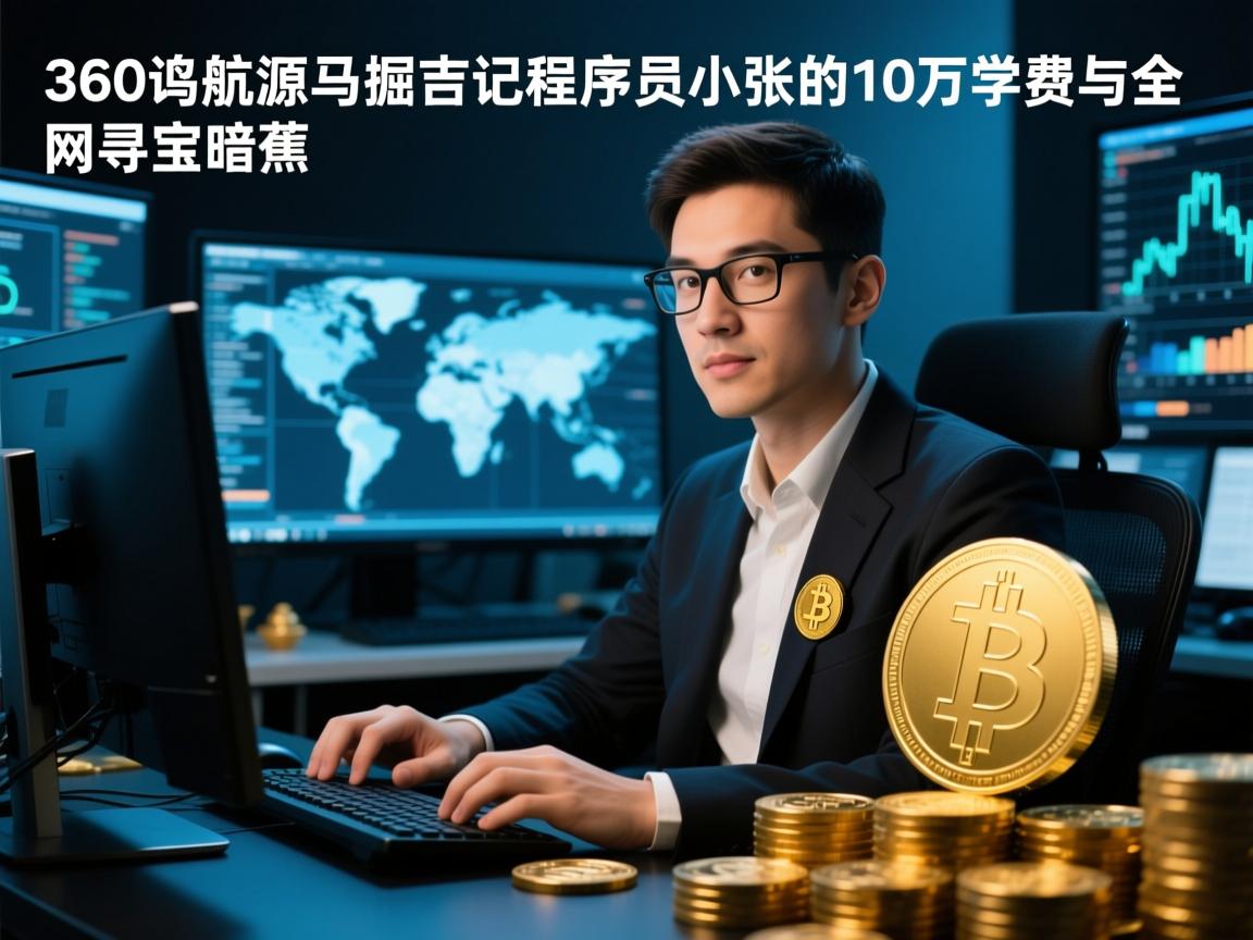 360导航源码掘金记,程序员小张的10万学费与全网寻宝暗礁