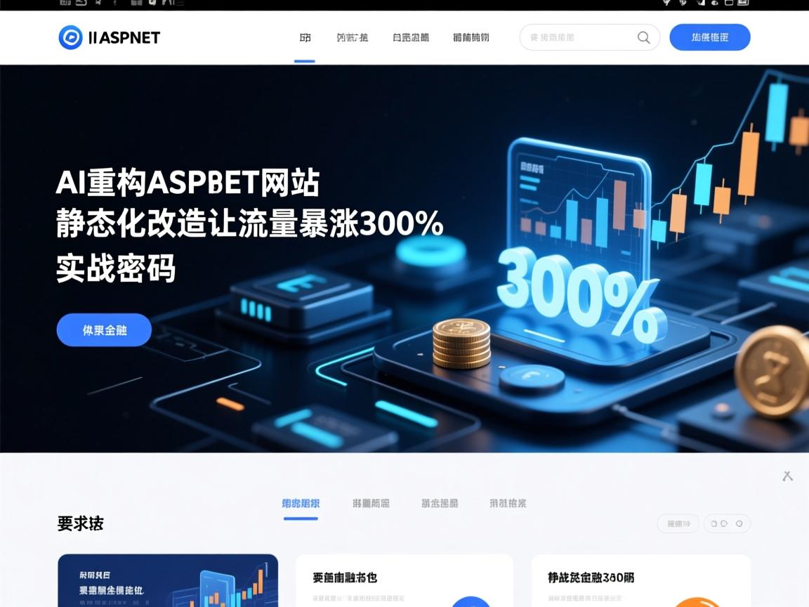 AI重构ASP.NET网站,静态化改造让流量暴涨300%的实战密码