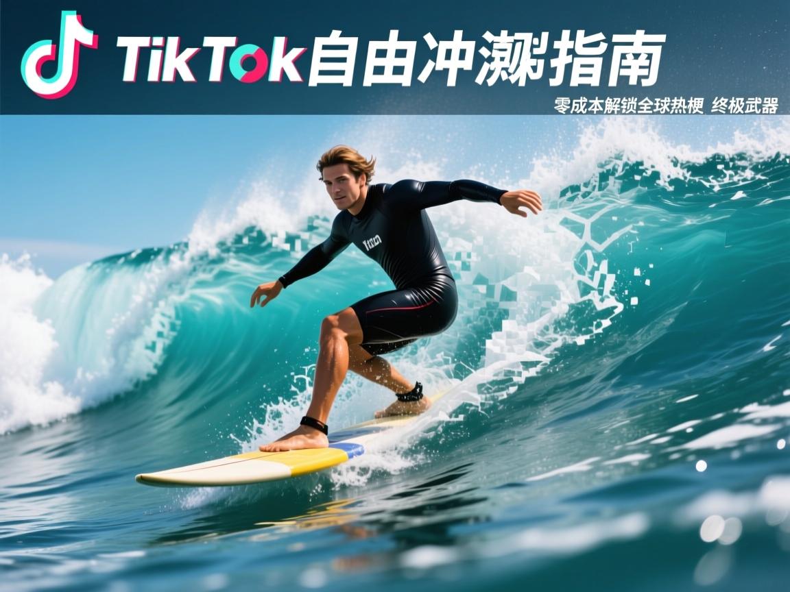 TikTok自由冲浪指南,零成本解锁全球热梗的终极武器