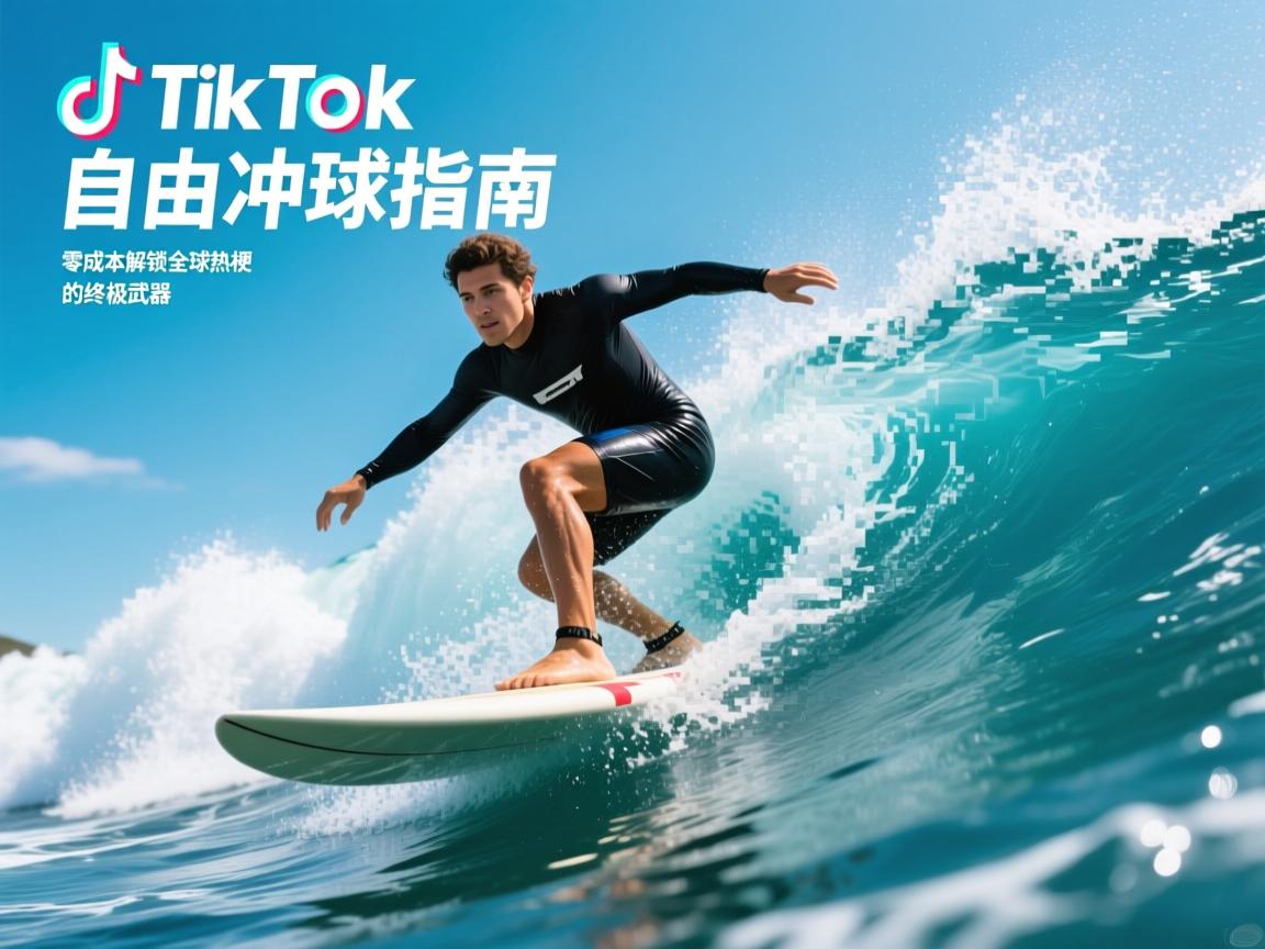 TikTok自由冲浪指南,零成本解锁全球热梗的终极武器