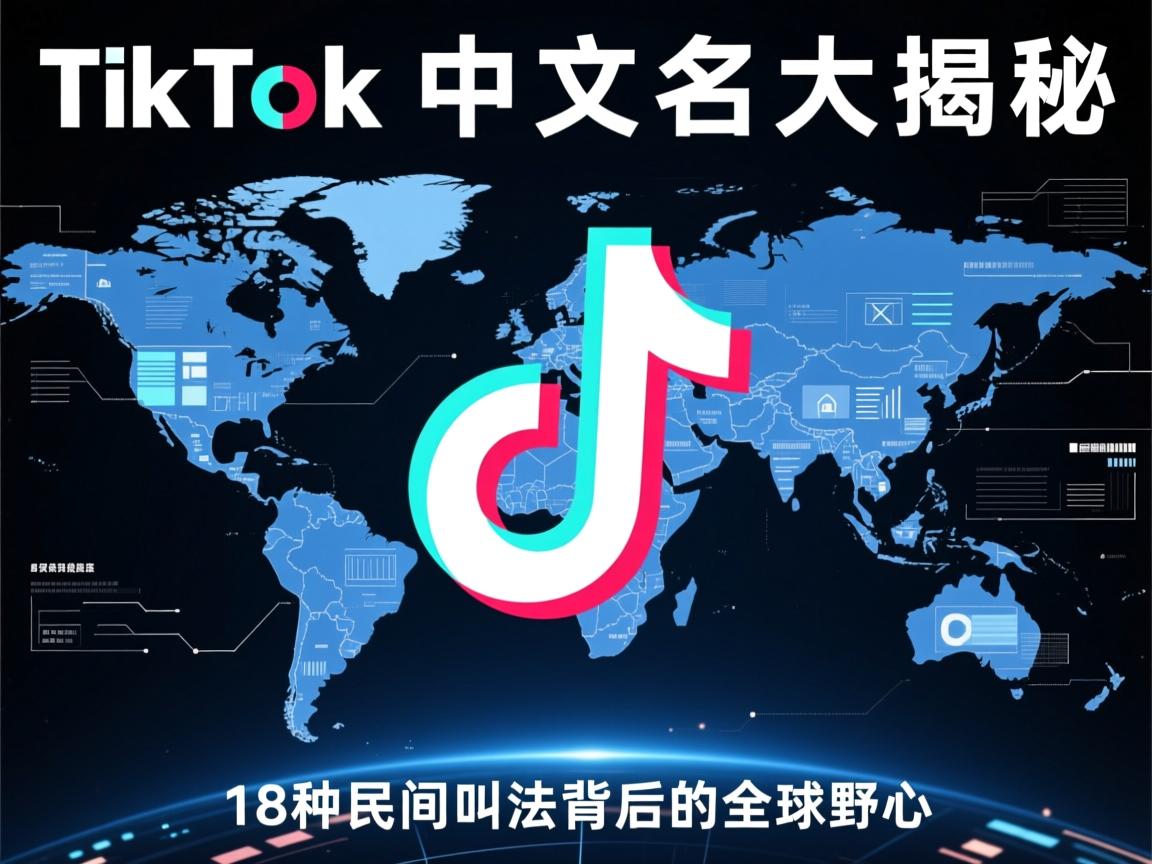 TikTok中文名大揭秘,18种民间叫法背后的全球野心