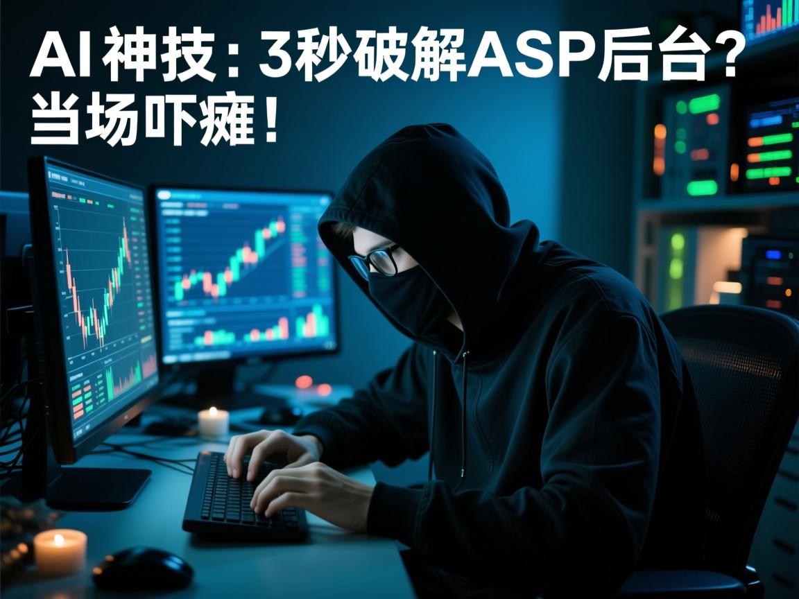 AI神技！3秒破解ASP后台？黑客亲述惊魂夜，管理员当场吓瘫！