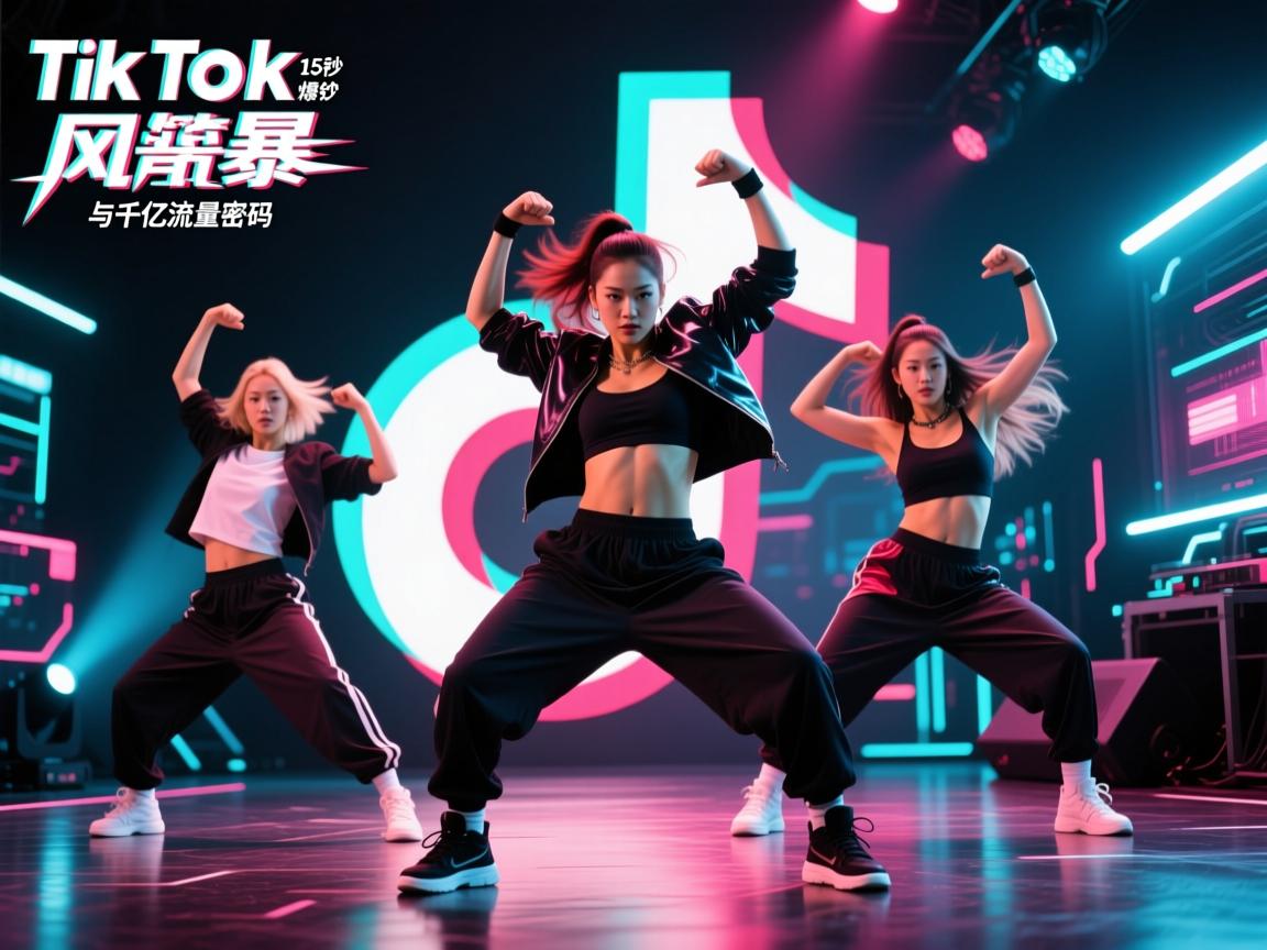 TikTok舞蹈风暴,15秒爆红背后的肢体革命与千亿流量密码