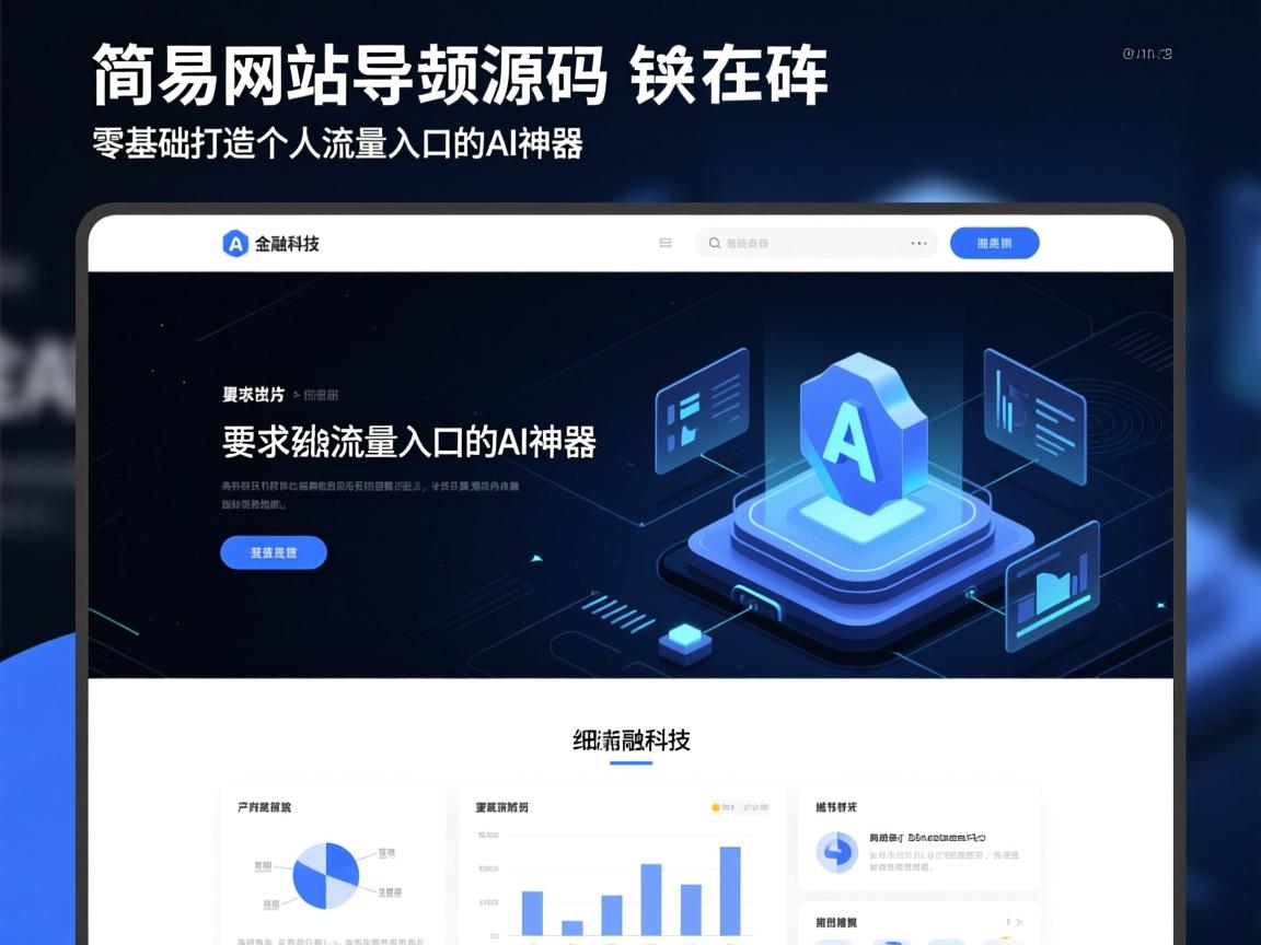 简易网站导航源码,零基础打造个人流量入口的AI神器