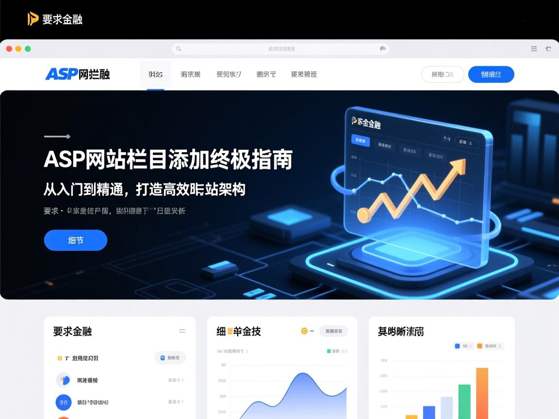 ASP网站栏目添加终极指南,从入门到精通,打造高效站点架构