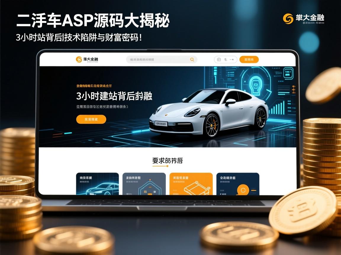 二手车网站ASP源码大揭秘，3小时建站背后的技术陷阱与财富密码！