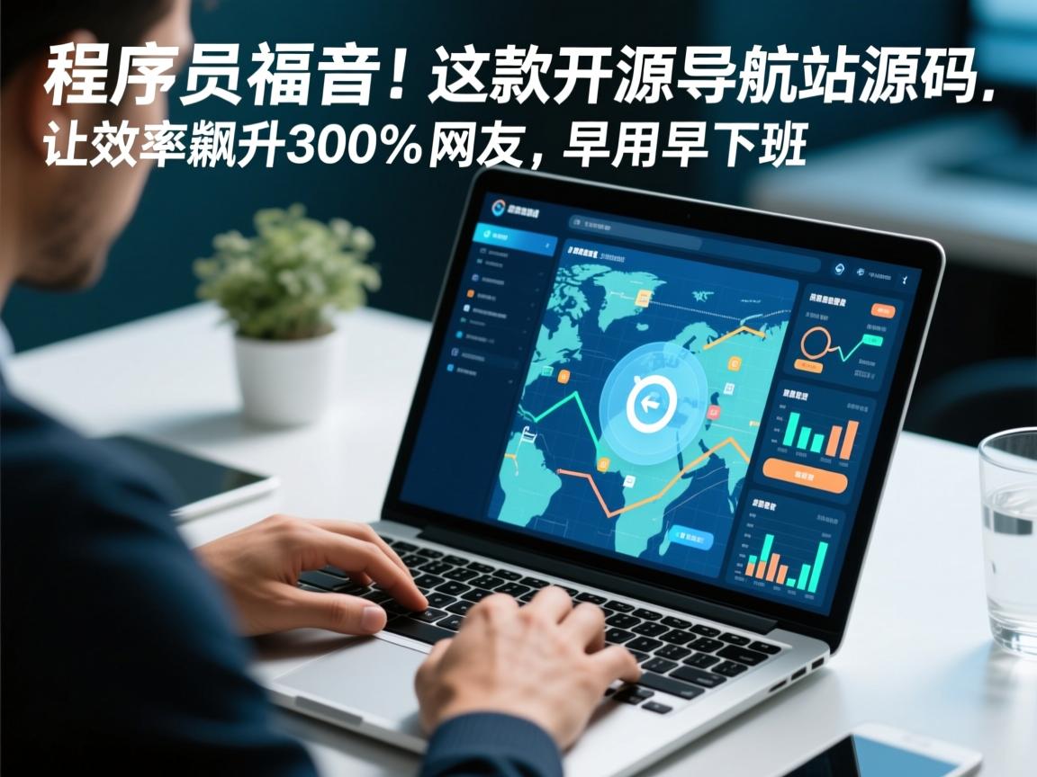 程序员福音!这款开源导航站源码让效率飙升300%网友,早用早下班