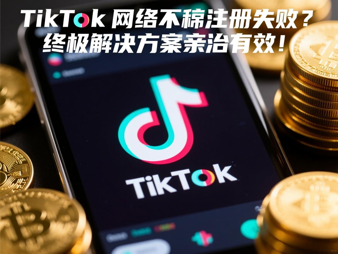 TikTok网络不稳注册失败？终极解决方案亲测有效！