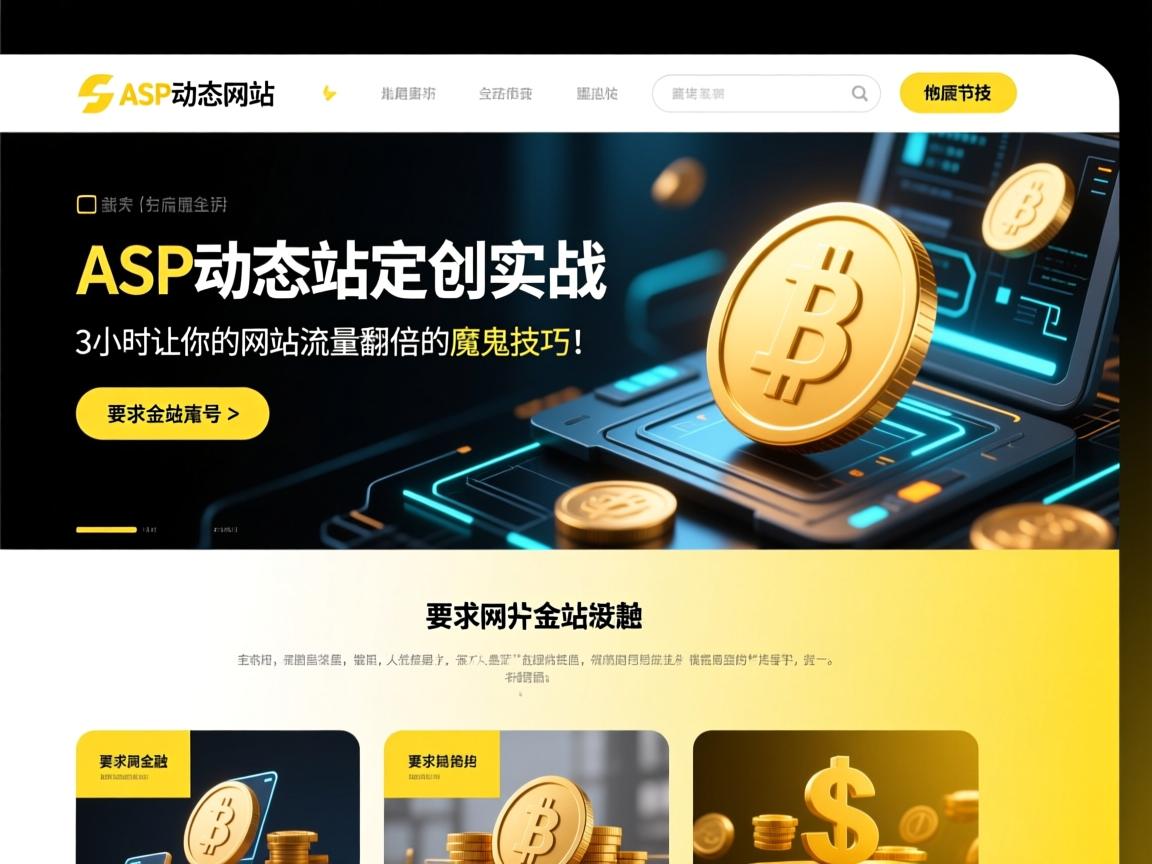 ASP动态网站自定义实战,3小时让你的网站流量翻倍的魔鬼技巧!