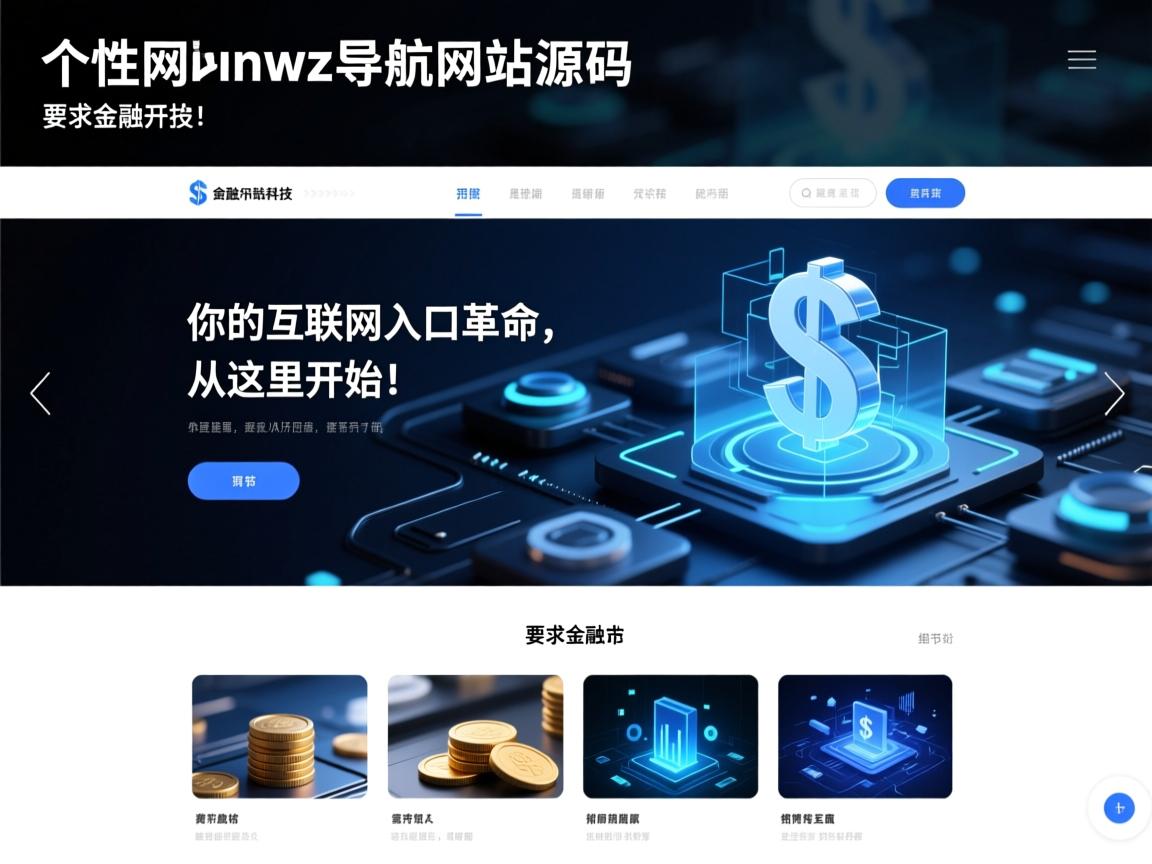 个性网址导航网站源码,你的互联网入口革命,从这里开始!