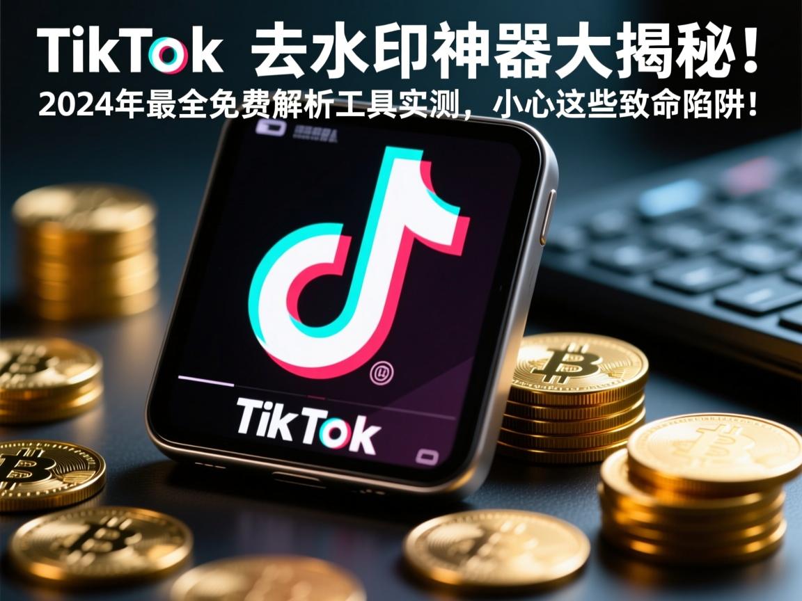TikTok去水印神器大揭秘!2024年最全免费解析工具实测,小心这些致命陷阱!