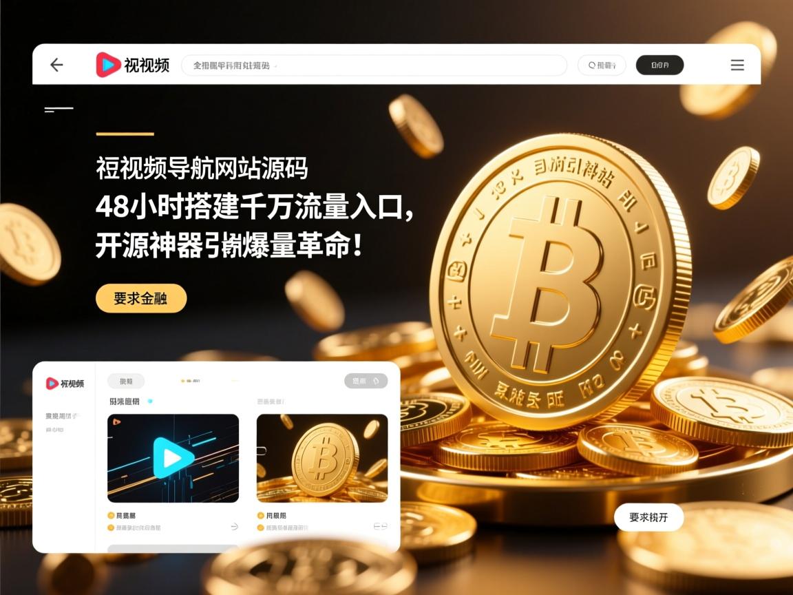 短视频导航网站源码,48小时搭建千万流量入口,开源神器引爆流量革命!