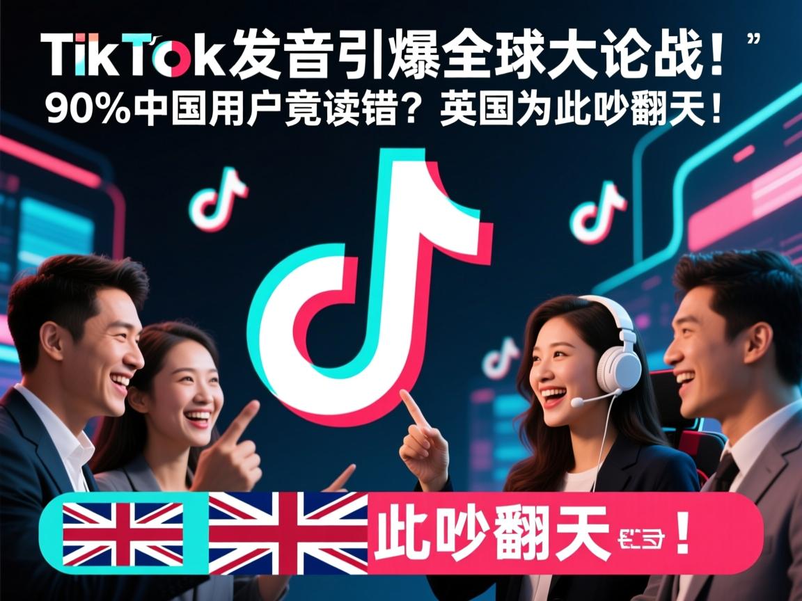 TikTok发音引爆全球大论战!90%中国用户竟读错?英美网友为此吵翻天!