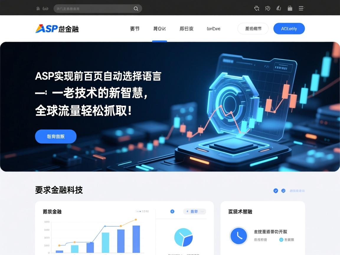 ASP实现网站首页自动选择语言,老技术的新智慧,全球流量轻松抓取!