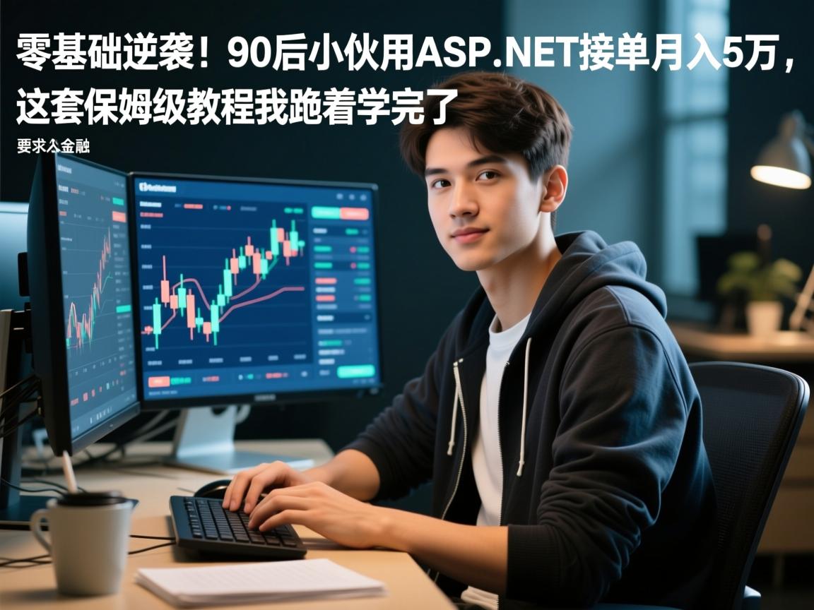 零基础逆袭！90后小伙用ASP.NET接单月入5万，这套保姆级教程我跪着学完了