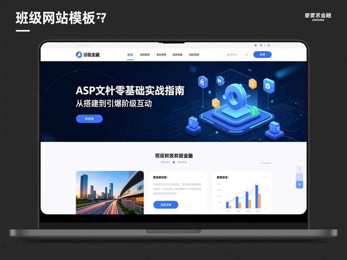 班级网站模板ASP文档零基础实战指南,从搭建到引爆班级互动