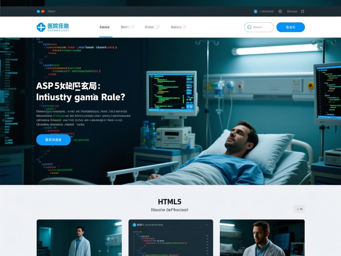 医院网站生死局,ASP代码暗藏玄机,HTML5如何改写医疗行业游戏规则?