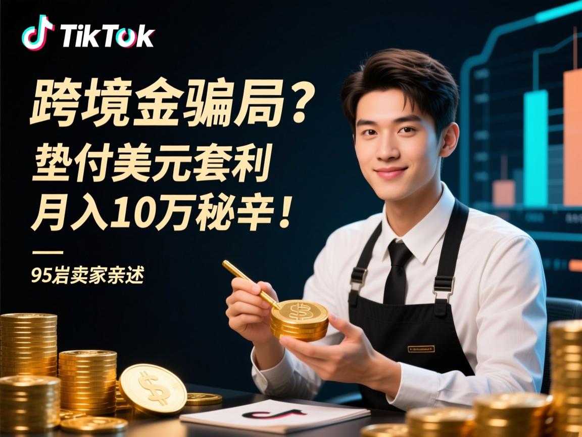 TikTok跨境掘金骗局?95后卖家亲述,垫付美元套利月入10万秘辛!